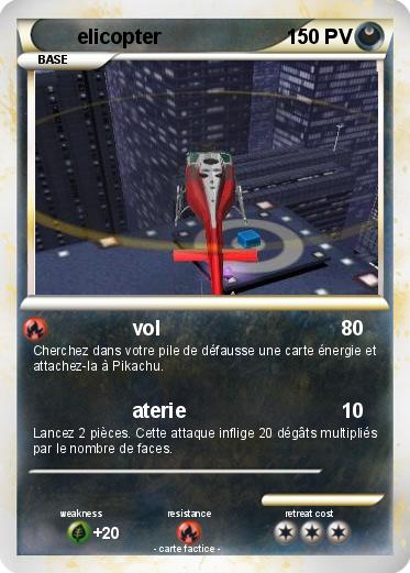 Pokemon elicopter