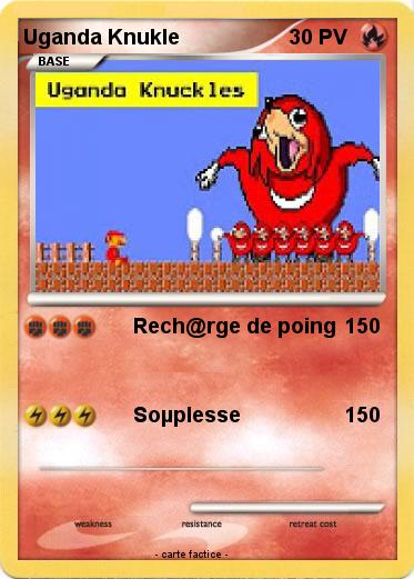Pokemon Uganda Knukle