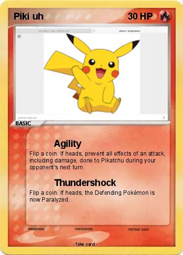 Pokemon Piki uh