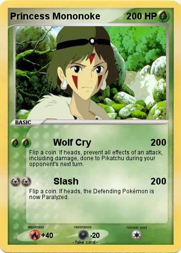 Pokemon Princess Mononoke