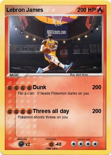 Pokemon Lebron James