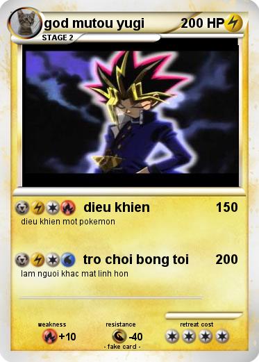Pokemon god mutou yugi