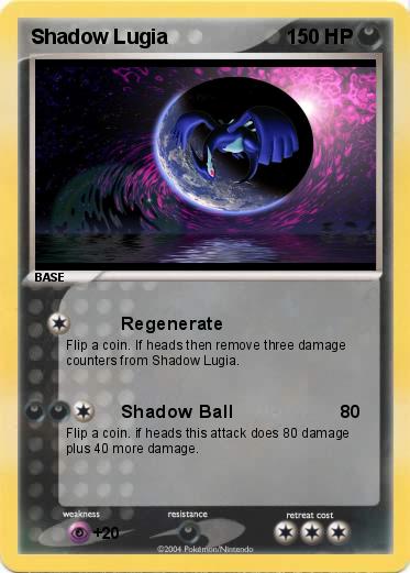 Pokemon Shadow Lugia