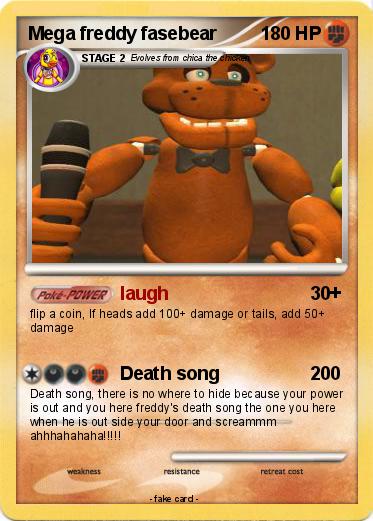 Pokemon Mega freddy fasebear
