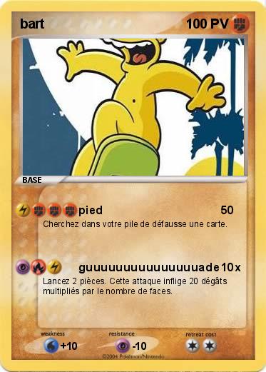 Pokemon bart