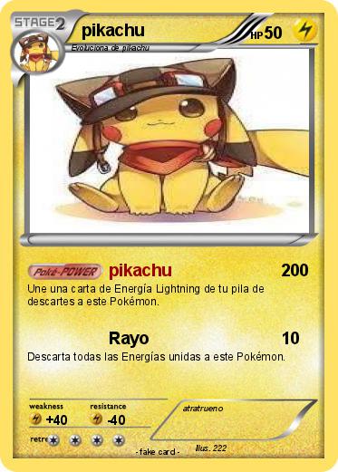 Pokemon pikachu