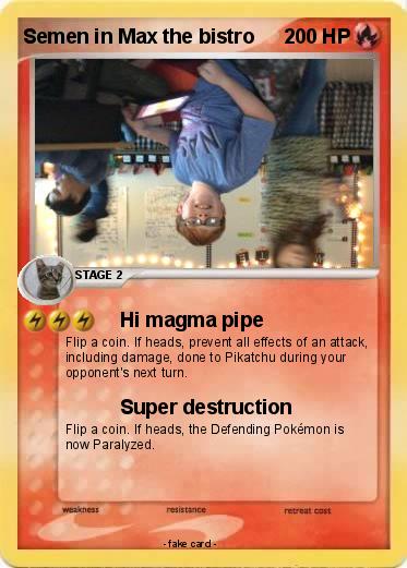 Pokemon Semen in Max the bistro