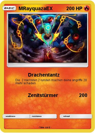 Pokemon MRayquazaEX