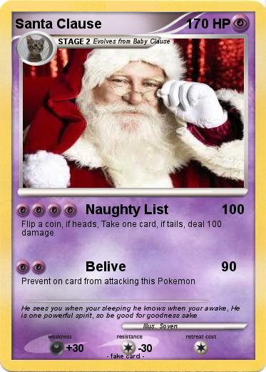 Pokemon Santa Clause