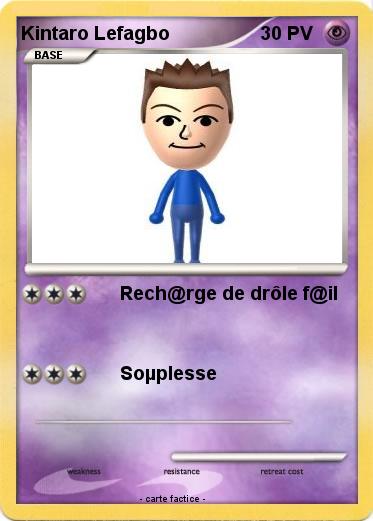 Pokemon Kintaro Lefagbo