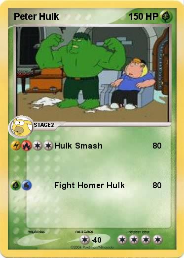 Pokemon Peter Hulk