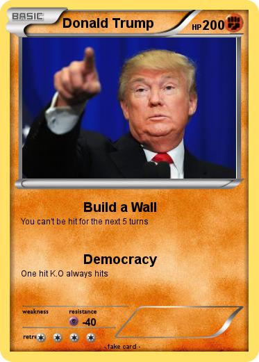 Pokemon Donald Trump