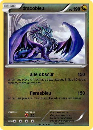 Pokemon dracobleu