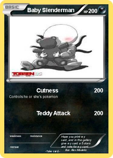 Pokemon Baby Slenderman