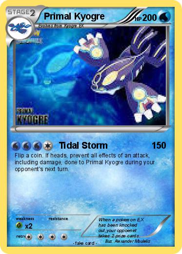 Pokemon Primal Kyogre