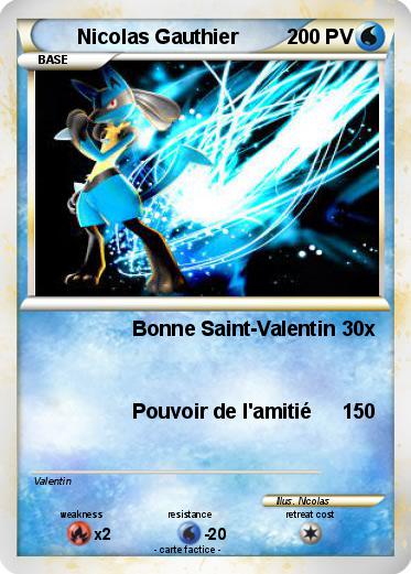 Pokemon Nicolas Gauthier