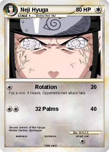 Pokemon Neji Hyuga
