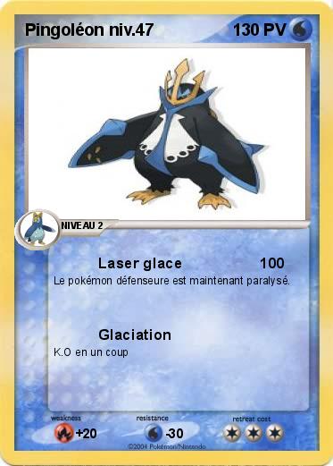 Pokemon Pingoléon niv.47
