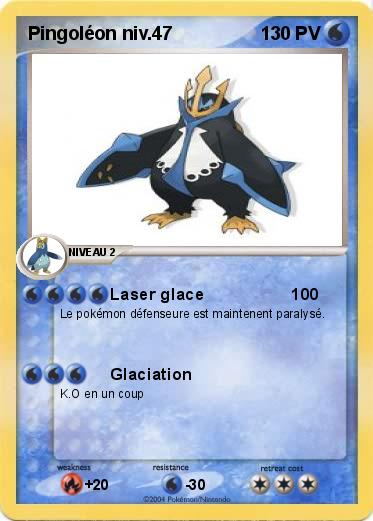 Pokemon Pingoléon niv.47