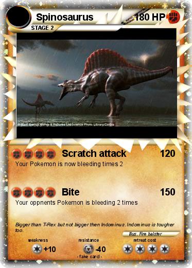 Pokemon Spinosaurus