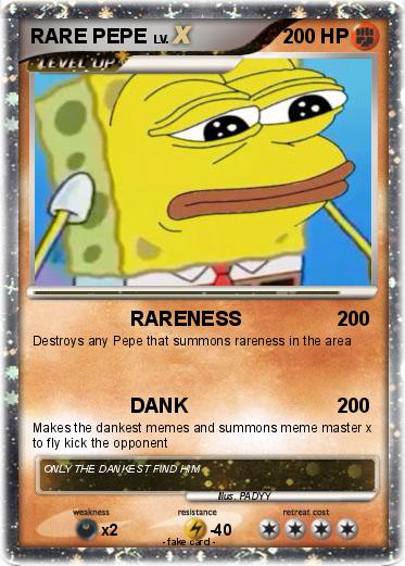 Pokemon RARE PEPE