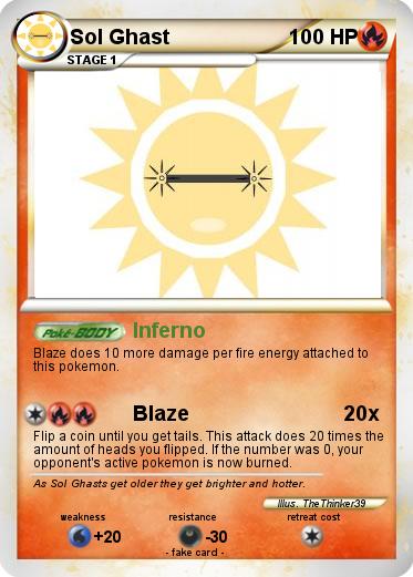 Pokemon Sol Ghast