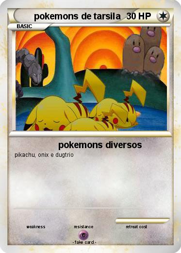 Pokemon pokemons de tarsila