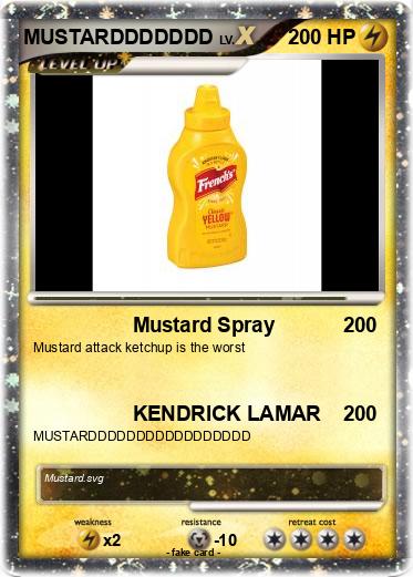 Pokemon MUSTARDDDDDDD