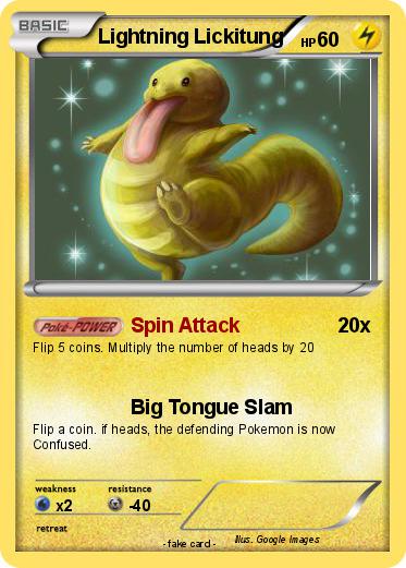 Pokemon Lightning Lickitung