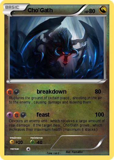 Pokemon Cho'Gath
