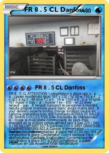 Pokemon FR 8 . 5 CL Danfoss