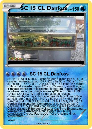 Pokemon SC 15 CL Danfoss