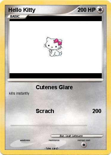 Pokemon Hello Kitty