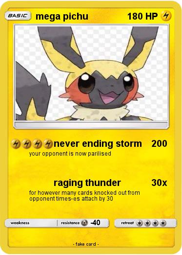 Pokemon mega pichu