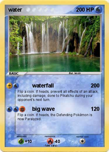 Pokemon water