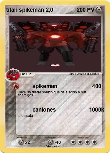 Pokemon titan spikeman 2,0