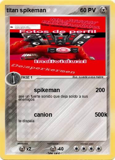 Pokemon titan spikeman
