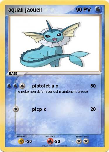 Pokemon aquali jaouen