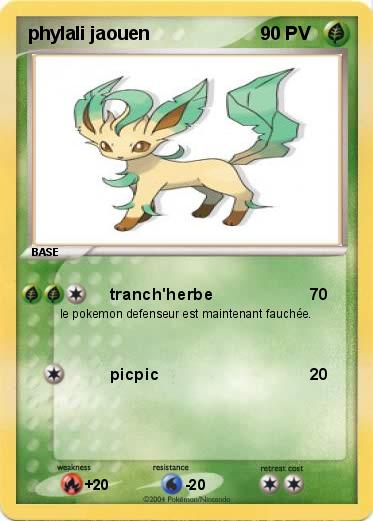 Pokemon phylali jaouen