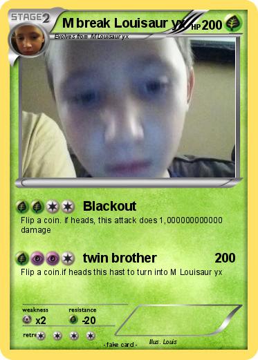 Pokemon M break Louisaur yx