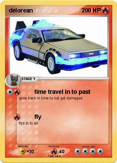 Pokemon delorean