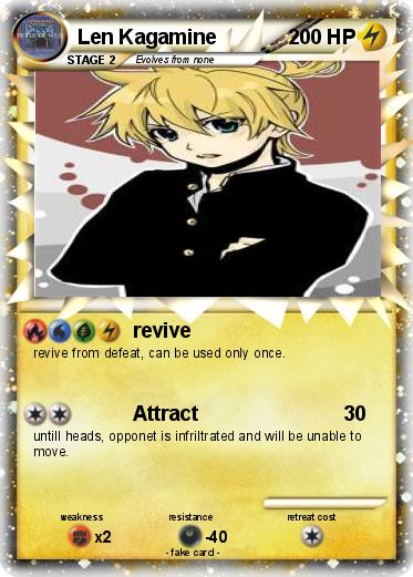 Pokemon Len Kagamine