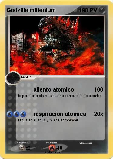 Pokemon Godzilla millenium