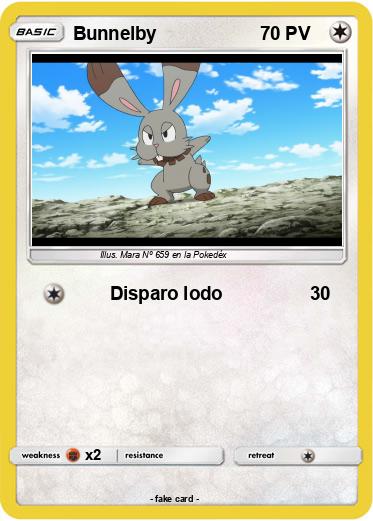 Pokemon Bunnelby