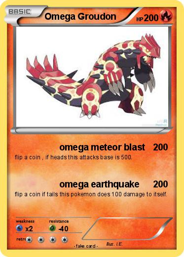 Pokemon Omega Groudon