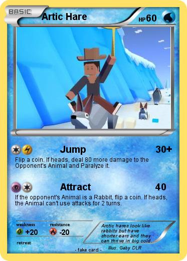 Pokemon Artic Hare