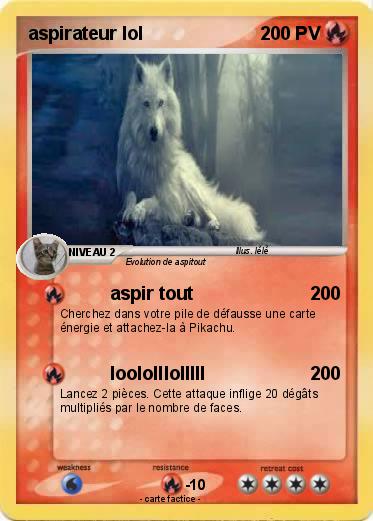 Pokemon aspirateur lol