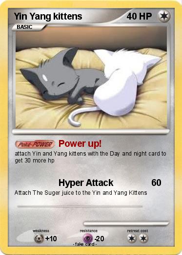 Pokemon Yin Yang kittens