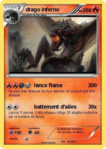 Pokemon drago inferno