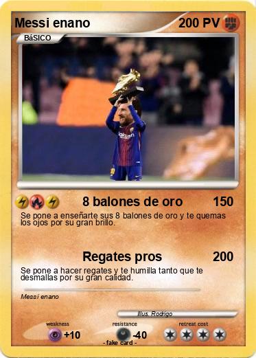 Pokemon Messi enano